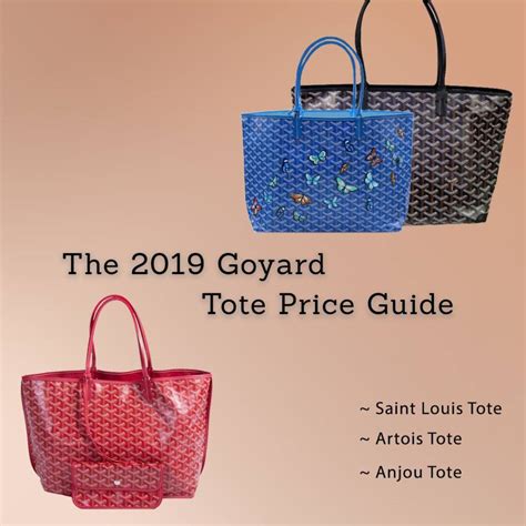 goyard hk price 2019